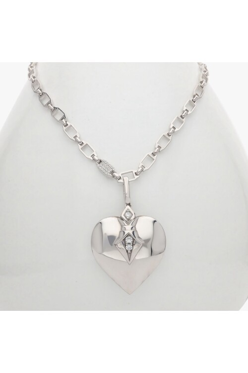 İce Love Lis Chain with Pendant Necklace