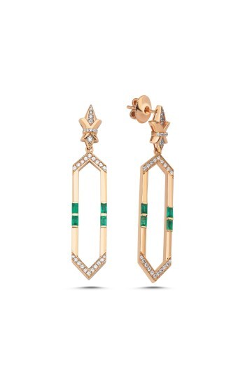 Agnes Green Earrings